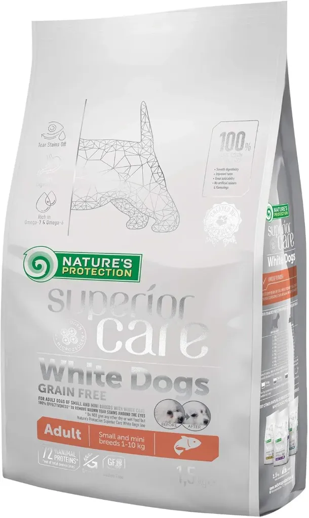 [45834] Nature's Protection Superior Care - Adulte - Avec Saumon - Croquettes 1,5KG