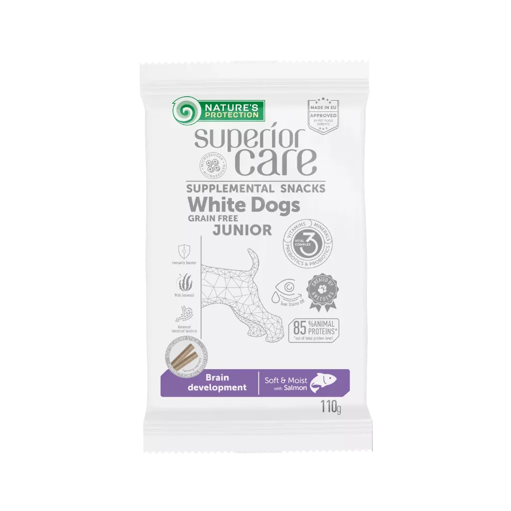 NPSC - Junior - Développement du cerveau - Barres avec Saumon - 110g